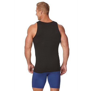 KingSize Men's Big & Tall 5-Pack Ribbed Cotton Tank Undershirt