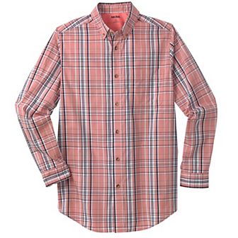 KingSize Men's Big & Tall Long Sleeve Wrinkle Free Sport Shirt