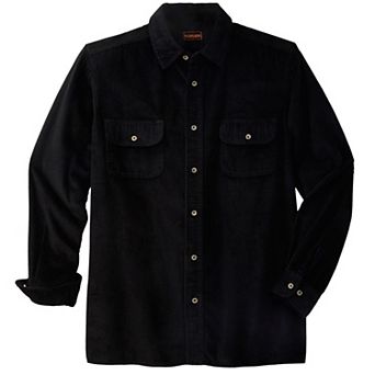 KingSize Men's Big & Tall Long-Sleeve Corduroy Shirt