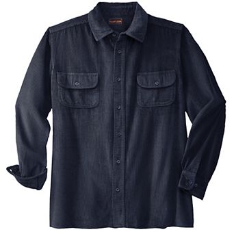 KingSize Men's Big & Tall Long-Sleeve Corduroy Shirt