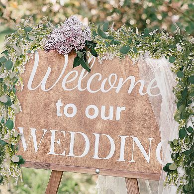 4 Pack Artificial Plants, Fake Hanging Vine, Faux Greenery Vines Decor for Weddings, Porches