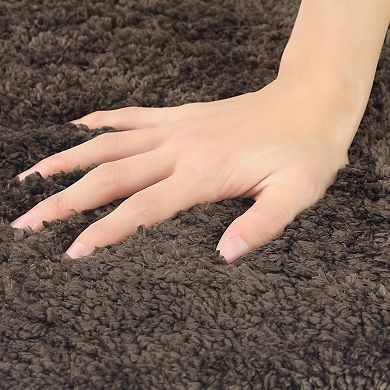 2 Pcs Bathroom Rug, Non Slip Extra Thick Soft Plush Bath Mats Bathroom Mat 16" x 24"+20" x 32"