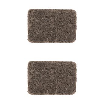 2 pc Bathroom Rug, Non Slip Extra Thick Soft Plush Bath Mats Bathroom Mat 16" x 24"+20" x 32"