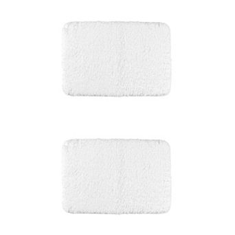 2 pc Bathroom Rug, Non Slip Extra Thick Soft Plush Bath Mats Bathroom Mat 16" x 24"+20" x 32"