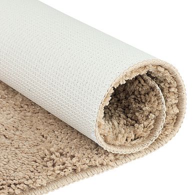 2Pcs Bathroom Rugs, Soft Plush Bath Mats Extra Bathroom Mat Shaggy Bath Rugs 20" x 32"