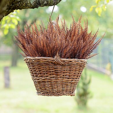 5 Pack Artificial Plants, Artificial Grass Greenery, Faux Floral Leaf Outdoor Plants