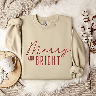 Merry And Bright Sweatshirt