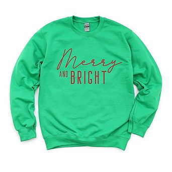 Merry And Bright Sweatshirt