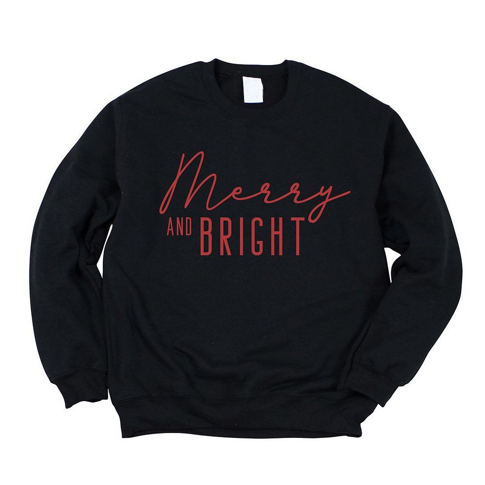 Merry And Bright Sweatshirt