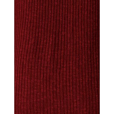 Women's Square Neck Ribbed Knit Top Basic Casual Lightweight