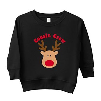 Cousin Crew Reindeer Youth Ultra-soft Graphic Sweatshirt