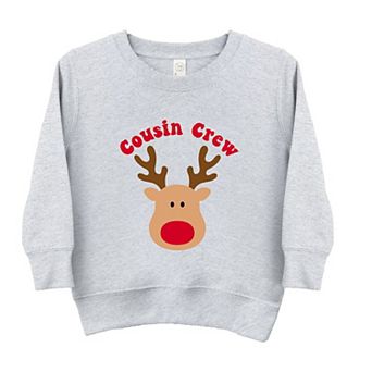 Cousin Crew Reindeer Youth Ultra-soft Graphic Sweatshirt
