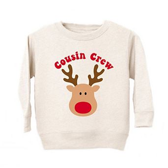Cousin Crew Reindeer Youth Ultra-soft Graphic Sweatshirt