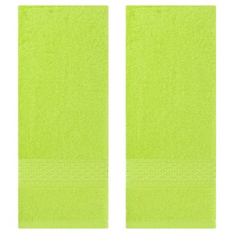 2 Pack Cotton Textured Hand Towels Set, Comfort and Absorbent Towels for Bathroom, Kitchen 13"x30"