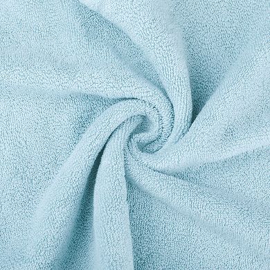 Embroidery Pattern Hand Towels Set, Cotton Comfortable Hand Towels for Bathroom, 4 Pack 14" x 30"