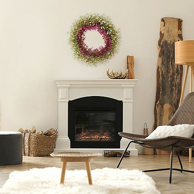 Eucalyptus Wreaths For Front Door Fall Artificial Decorations Farmhouse Wreaths