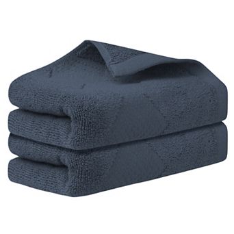 Cotton 2 pc Hand Towels, Thick And Comfort, Lightweight And Highly Absorbent Towels For Bathroom