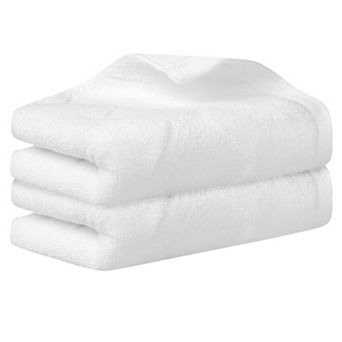 Cotton 2 pc Hand Towels, Thick And Comfort, Lightweight And Highly Absorbent Towels For Bathroom