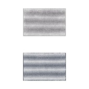 Chenille Bathroom Rug, Soft Bath Mat Striped Rug Luxury Plush Shaggy Bath Mat 2 pc 20" X 32"