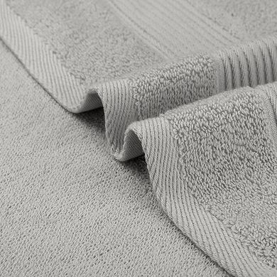 Striped Pattern Hand Towels, Highly Absorbent Towels For Bathroom 14" X 30" 2 Pack