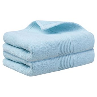 Striped Pattern Hand Towels, Highly Absorbent Towels For Bathroom 14" X 30" 2 Pack