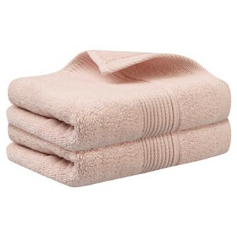 Striped Pattern Hand Towels, Highly Absorbent Towels For Bathroom 14" X 30" 2 Pack