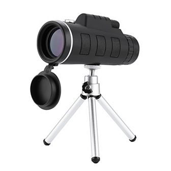 40x60 Bak4 Monocular Telescope With Clip And Tripod