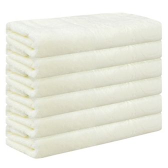 6 Pack Cotton Washcloths, Printed Face Towel, Absorbent and Comfort Face Towels for Bathroom