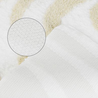 3 Pcs Bathroom Rug Mat Soft Absorbent Bath Carpet Non-slip Shaggy 20" X 32"