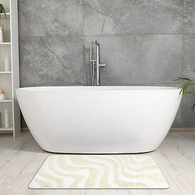 3 Pcs Bathroom Rug Mat Soft Absorbent Bath Carpet Non-slip Shaggy 20" X 32"