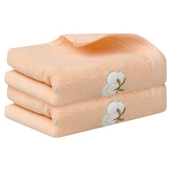 Cotton 2 pc Hand Towels, Comfortable And Lightweight Hand Towels For Bathroom, Kitchen