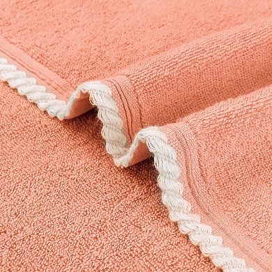 Solid Cotton Hand Towels, Absorbent And Quick Drying Towel For Bathroom 14" X 28" 4 Pack
