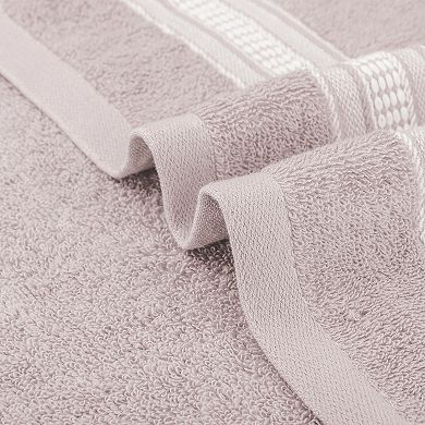 2Pcs Plaid Pattern Hand Towels, Comfort and Quick Drying Towel for Bathroom, Travel 14" x 30"