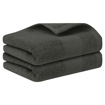 Cotton Hand Towels Set, Highly Absorbent And Quick Drying Towel For Camping 14" X 30" 2 Pack