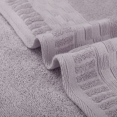 Plaid Pattern 2 Pack Hand Towels, Highly Absorbent Towel for Bathroom, Camping, Gym 14" x 30"