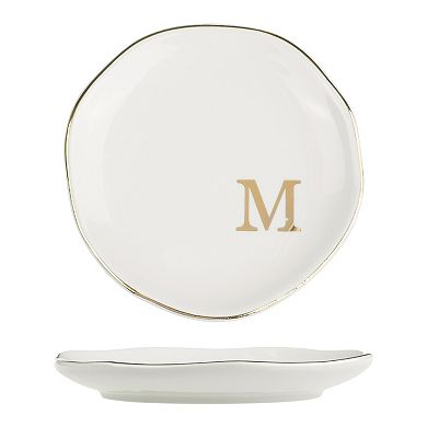 2 Pack Ceramic Jewelry Tray, Decorative Trinket Ring Dish For Organizing Earrings Necklaces