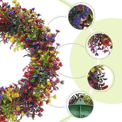 Boxwood Wreaths For Front Door Fall Decorations Farmhouse Wreaths For Window Wedding