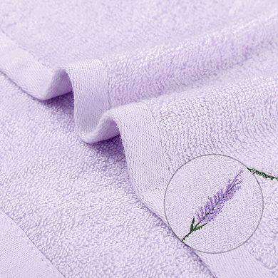 Cotton Washcloths, Highly Absorbent Face Towels For Bathroom, Hotel, Spa 13" X 13" 6 Pack