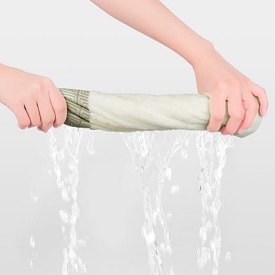 Geometric Patterns Washcloths Set, Low Linting Face Towels For Bathroom 13" X 13" 4 Pack