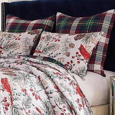 Cardinal Plaid Luxurious Super Soft Pillow Sham