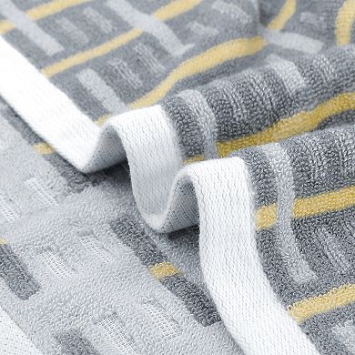 Cotton Comfort Washcloths, Highly Absorbent Face Towels For Hotel, 13"x 13" 4 Pack