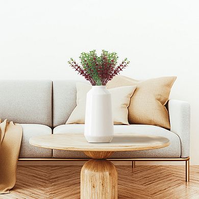 5 Pack Artificial Succulents Plants, Fake Greenery, Faux Greenery Branches Decor for Shop Garden