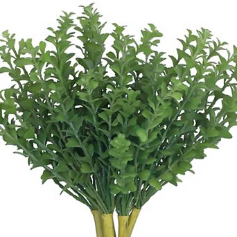 5 Pack Artificial Succulents Plants, Fake Greenery, Faux Greenery Branches Decor for Shop Garden