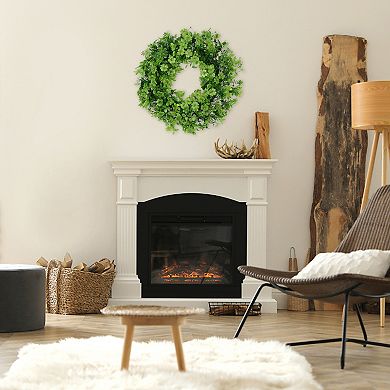 Artificial Wreath For Front Door Four Leaf Wreaths Suitable For Spring Summer Fall And Winter