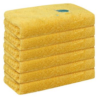 Cotton Washcloths, Cartoon Pattern Face Cloths, Highly Absorbent And Lightweight Towels For Bathroom