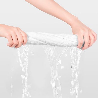 Cotton Face Cloths, Plaid Pattern Washcloths Set, Highly Absorbent Towels 13" X 13" 4 Pack