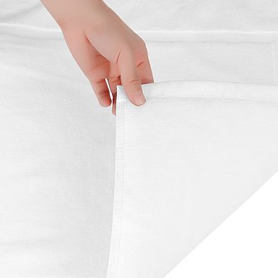 Towel Cotton Banded Bath Mat Reversible Soft Absorbent Bath Rug Bathtub Mat 16" X 24", 20" X 32"