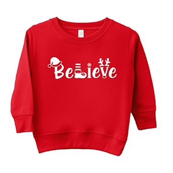 Believe Christmas Youth Ultra-soft Graphic Sweatshirt