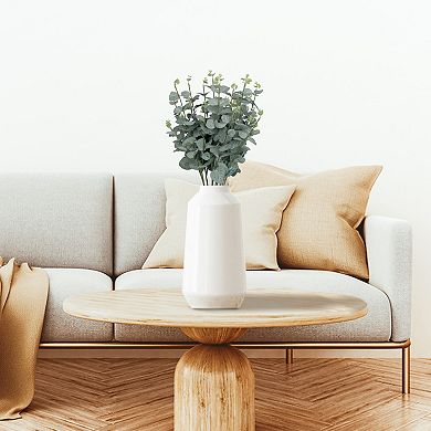 12 Pack Artificial Greenery Stems, Faux Trees Leaf, Fake Plants Greenery for Home Office