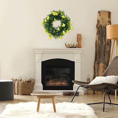 Flower Artificial Wreath for Front Door Fall Decorations Eucalyptus Wreaths for Wedding Decor